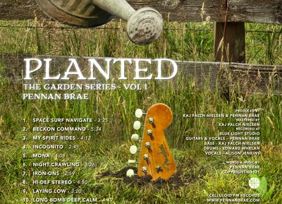 Album artwork for Pennan's 10th album, 'Planted'.