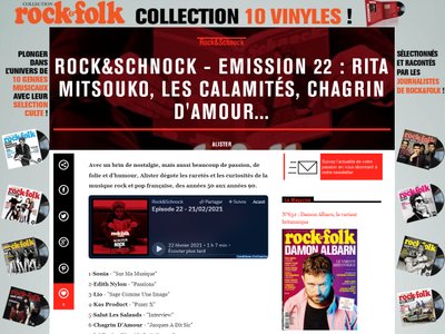 INTERVIEW on ROCK&SCHNOCK - Rock&Folk