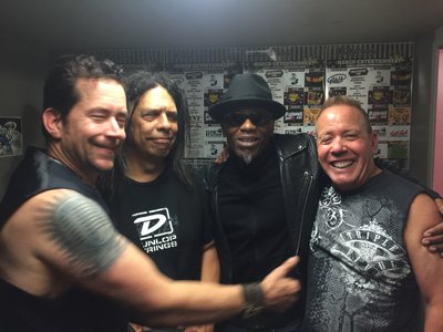 Leo Vigil, drums...  Ken Harill, Gutiarist...  Rebel Robie, lead.  Stillwater, Dana Pte. 