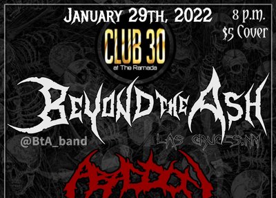 BtA at Club 30, Jan. 29th 2022