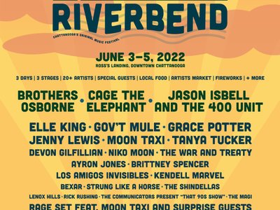 CHECK OUT THIS LINE-UP FOR RIVERBEND SUMMER 2022