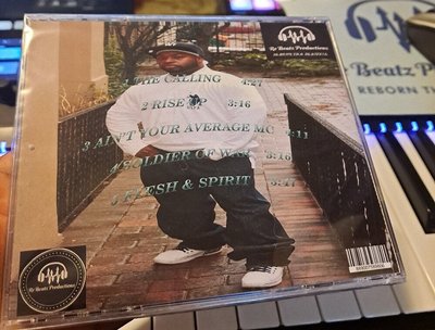 Back of the Physical copy of the Principles of Life EP