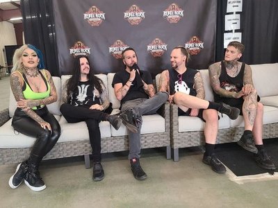 Band Hangs and Radio Interview Rebel Rock 2021