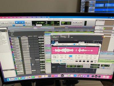 Pro Tools Ultimate 2021.12 with Macmini M1, TB HDX Card with OMNI Waves CR8 Creative Sampler