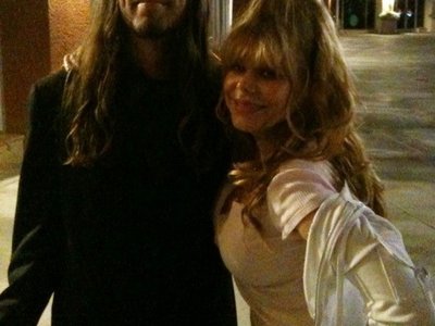 Adam & Charo after show 7/2010