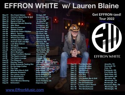 Updated 05-03-2022 The Get EFFRON-ized! Tour 2022
