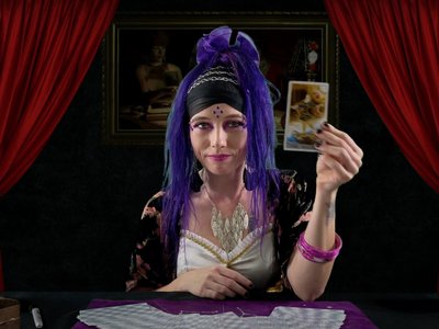 Rachael Matthews in the video for No More Lonely Nights