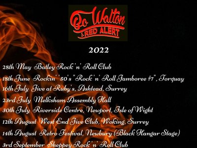 2022 Gig Dates