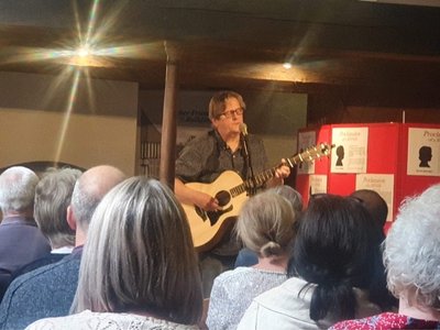 Opening for Steve Ashley at The Old Baptist Chapel, Tewkesbury, Sat 11th June 2022