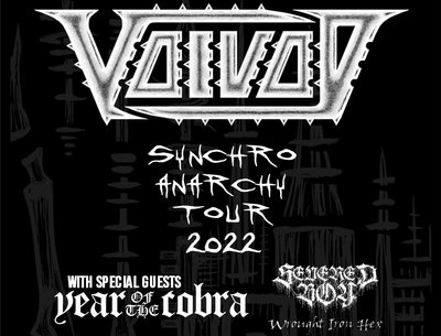 Sunday June 19th 2022 with the legendary VOIVOD! 