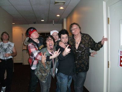 It's the 2010 Xmas season. ATC (I'm in the front in the camo) is hanging w/ Eddie Money post show.