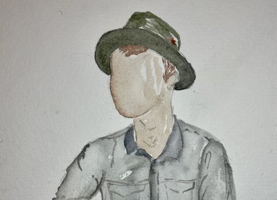 Painting by Amber Lanphier  - @ladylanphier on instagram