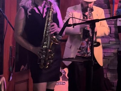 Suzanne Grzanna & Alex Otey performing for Sister's in Music Event - Las Vegas