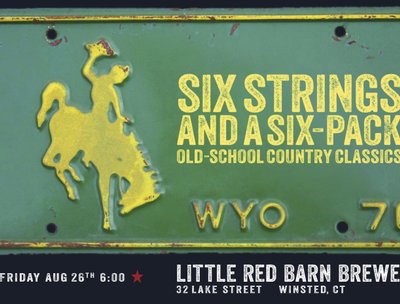 Old-school country. This Friday @ Little Red Barn Brewers in Winsted, CT 6 to 9PM