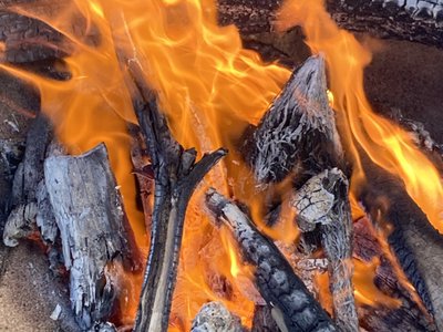 Fire on Wongaling Beach 