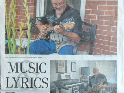 I made the front page of our newspaper Aug 3rd.