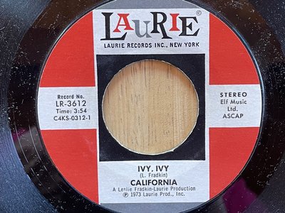California- Ivy,Ivy Laurie Records 1973