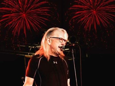 Eric Wilson Adams at the South Dakota Rock Hall of Fame induction 2018