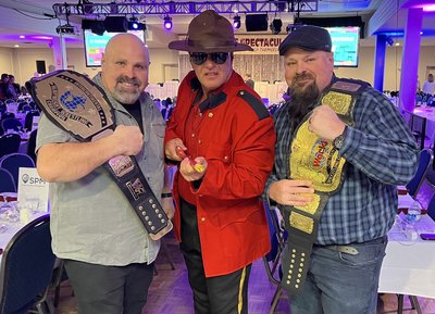 With WWF Legend The Mountie J.Rougeau