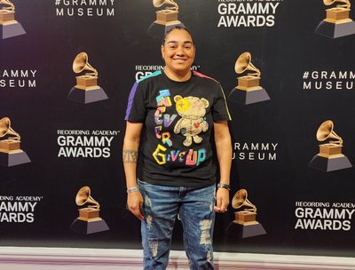 G Precious Grammy Museum Red Carpet Photo Op