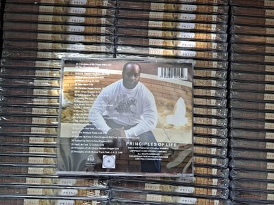 Back Cover of Principles of Life Album CD