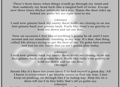 Gravity - Lyrics