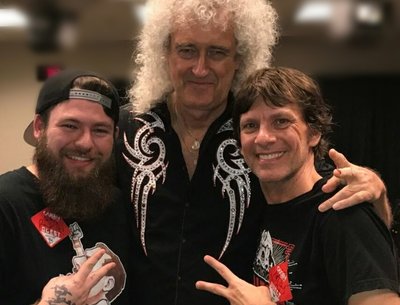 W/ Brian May (Queen)