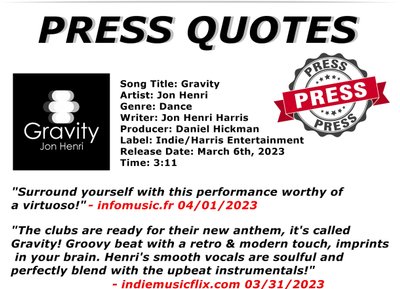 PRESS QUOTES - GRAVITY