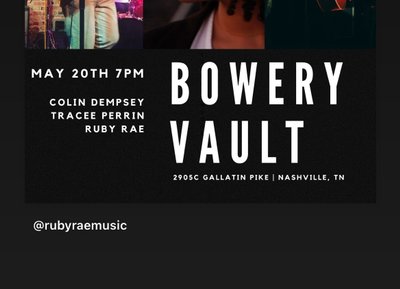 Bowery May 20