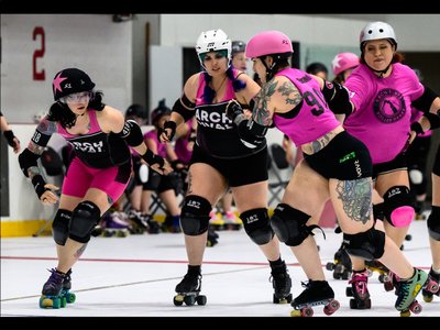 0 On A Roller Derby Saturday Night ART