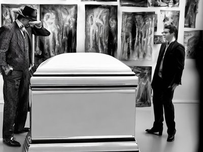 I'm afraid the plastic casket is the only way for you.