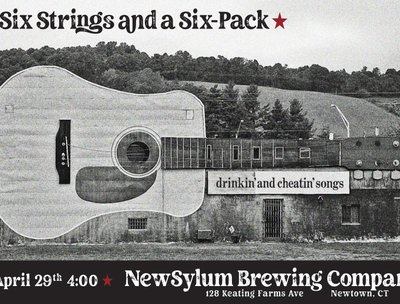 This Saturday 4 to 7 @ NewSylum Brewing Company. Newtown, CT. C'mon down.