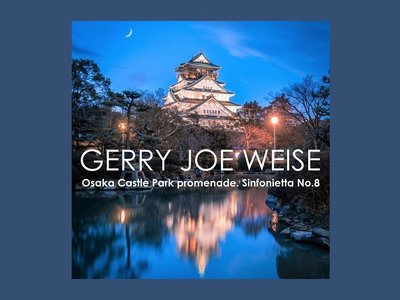 Osaka Castle Park promenade, Sinfonietta No.8, by Gerry Joe Weise, 2023.