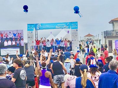 Prez Blackmon at Tour de Pier 2023  ðŸŽ¤ðŸ’™ðŸ¤ðŸ™ŒðŸ½