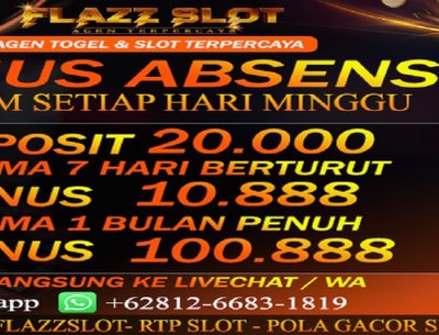 Flazzslot Slot Online Gacor Gampang Menang