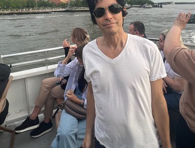 On the East River on The Circle Line in May of 2023