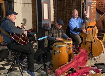 Trio w/ Rick McKinney congas Jim Hilliard Bass