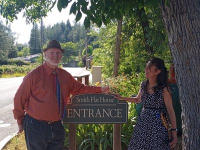 One of our favorite places to play is the Smith Flat House in Placerville!