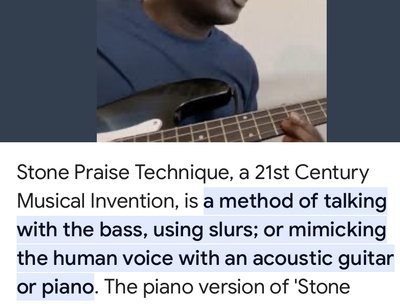 Stonepraise InventorBassist photo