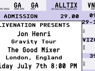 Concert Ticket