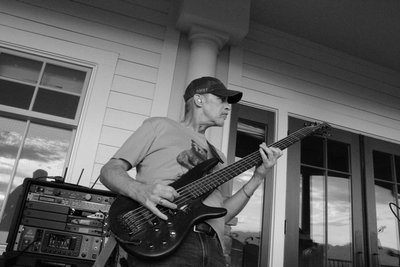 Playing bass with The Band Swell
