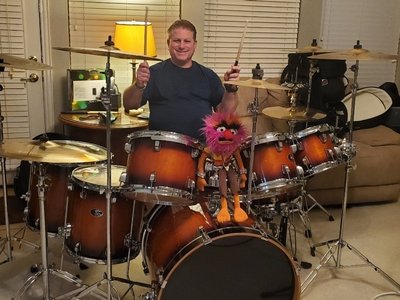 Brian On Drums