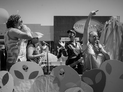 Blame it on Rebekkah LIVE 2023 Pride Parade ~ Photo by Andrew Torn