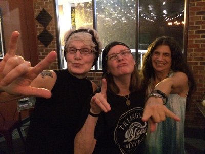 @ Succotash post-gig (Durham NC)