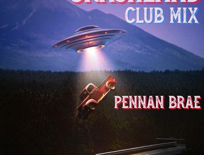 Single artwork for 'Crashland (Club Mix)' off the 'Gravity' album.