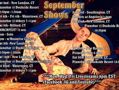 Shows for September