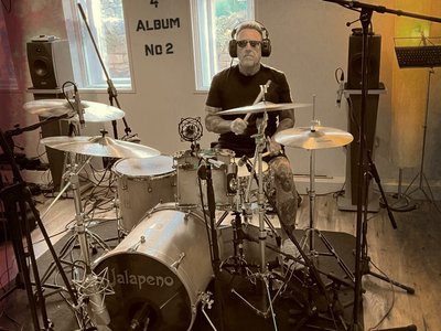 recording with Graham