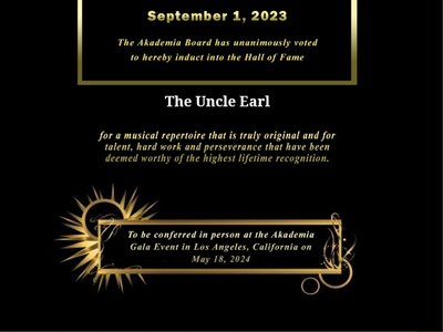 2023 Akademia Music Awards Hall Of Fame Inductee