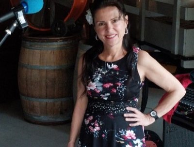 Joyce at Great Bear Vineyards in Davis