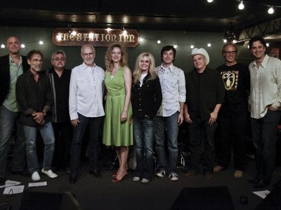 Eric Brace & Peter Cooper & band at Station Inn, Nashville